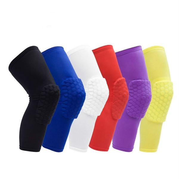 1pc basketball knee pads sleeve honeycomb brace elastic kneepad protective gear patella foam support volleyball support, Black;gray
1pc basketball knee pads sleeve honeycomb brace elastic kneepad protective gear patella foam support volleyball support, Black;gray