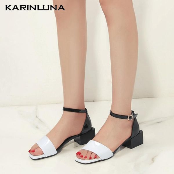 karin new elegant square heels genuine leather cow skin summer woman shoes sandals, Black
karin new elegant square heels genuine leather cow skin summer woman shoes sandals, Black