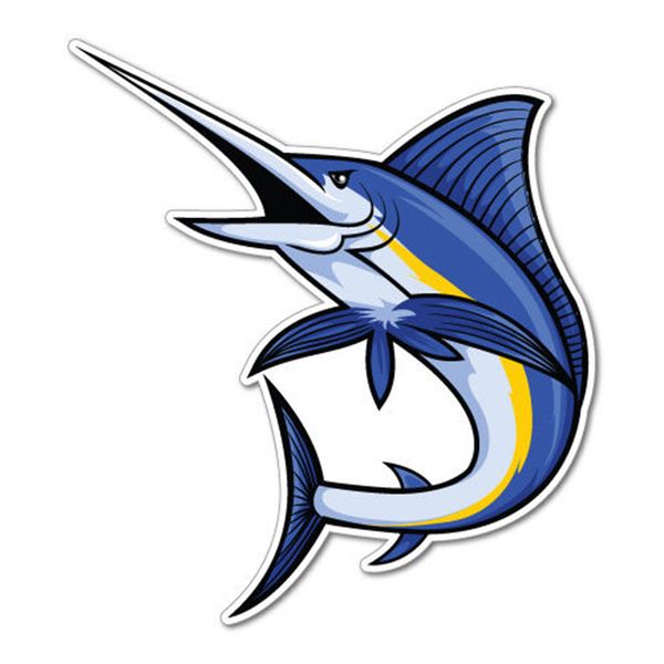 marlin fish sticker applique boat fishing gear lapcar bumper vinyl accessories decoration
marlin fish sticker applique boat fishing gear lapcar bumper vinyl accessories decoration