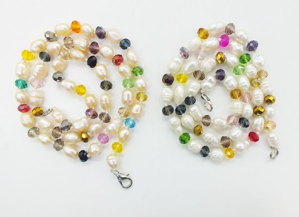 factory promotion 6-7mm natural freshwater pearls, crystal. classic ladies pearl necklace 18, Golden;silver
factory promotion 6-7mm natural freshwater pearls, crystal. classic ladies pearl necklace 18, Golden;silver