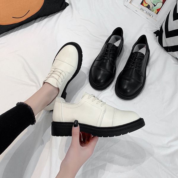womens derby shoes black flats platform round toe casual female sneakers all-match 2020 fashion women's british style
womens derby shoes black flats platform round toe casual female sneakers all-match 2020 fashion women's british style