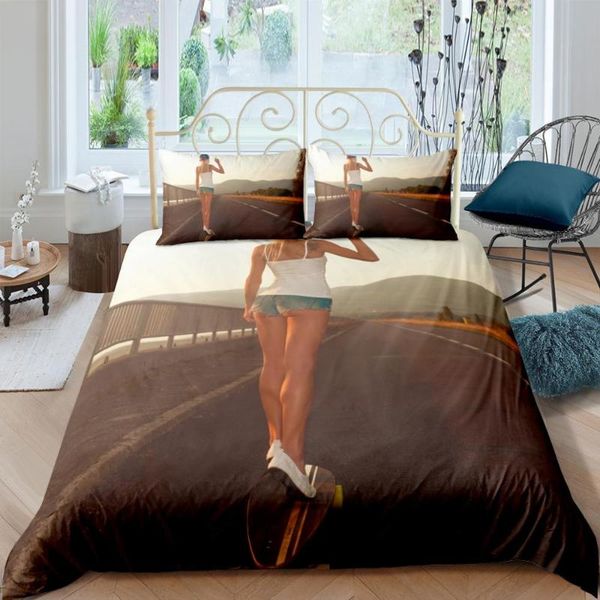 beauty skateboard sports bedding set bedroom decor hypoallergenic quilt cover bedspreads 1pc duvet cover with pillowcase gifts
beauty skateboard sports bedding set bedroom decor hypoallergenic quilt cover bedspreads 1pc duvet cover with pillowcase gifts