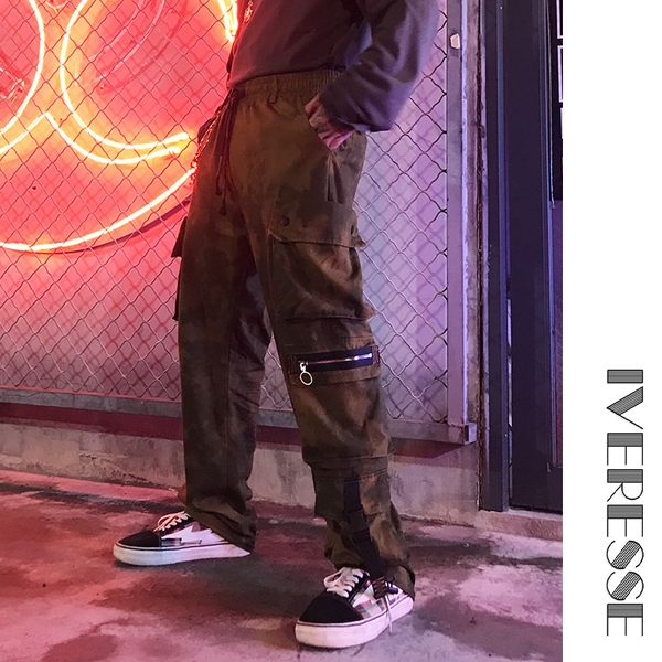 guyi streetwear hip hop camouflage cargo pants for men functional tooling tetro tie-dye casual trousers male pockets chain pants, Black
guyi streetwear hip hop camouflage cargo pants for men functional tooling tetro tie-dye casual trousers male pockets chain pants, Black