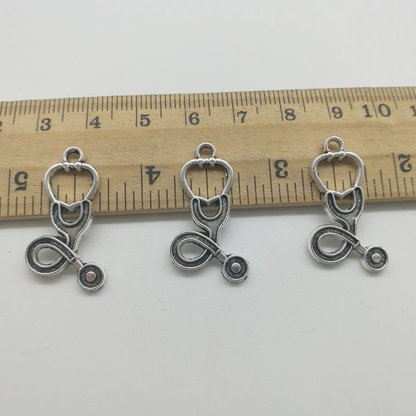 wholesale 150pcs stethoscopes antique silver charms pendants jewelry diy for necklace bracelet earrings retro style 28*15mm, Bronze;silver
wholesale 150pcs stethoscopes antique silver charms pendants jewelry diy for necklace bracelet earrings retro style 28*15mm, Bronze;silver