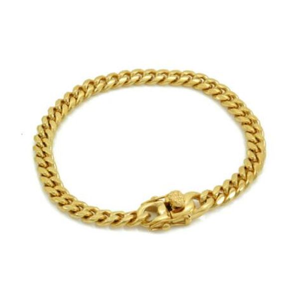 mens anti-tarnish cuban miami link 8 bracelet 18k gold over stainless steel 6mm2587, Black
mens anti-tarnish cuban miami link 8 bracelet 18k gold over stainless steel 6mm2587, Black