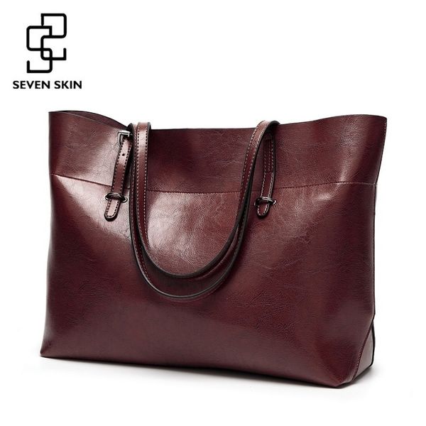 seven skin women messenger bags large size female casual tote bag solid leather handbag shoulder bag famous brand bolsa feminina y190606
seven skin women messenger bags large size female casual tote bag solid leather handbag shoulder bag famous brand bolsa feminina y190606
