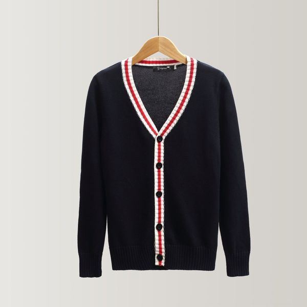 xikiy junior middle school pupils business attire men long-sleeve cardigan sweater coat coat knitwear high school uniform children's kn, Blue
xikiy junior middle school pupils business attire men long-sleeve cardigan sweater coat coat knitwear high school uniform children's kn, Blue