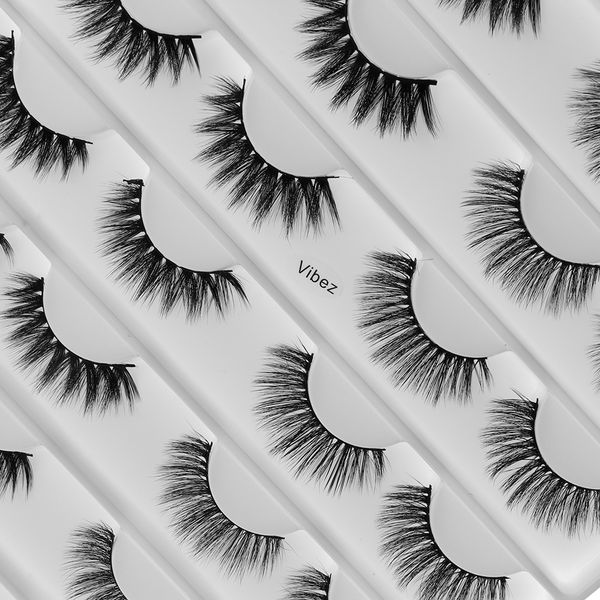 16pair pro woman wispies fluffy cruelty-3d soft faux mink hair false eyelashes handmade long natura eye lashes makeup
16pair pro woman wispies fluffy cruelty-3d soft faux mink hair false eyelashes handmade long natura eye lashes makeup