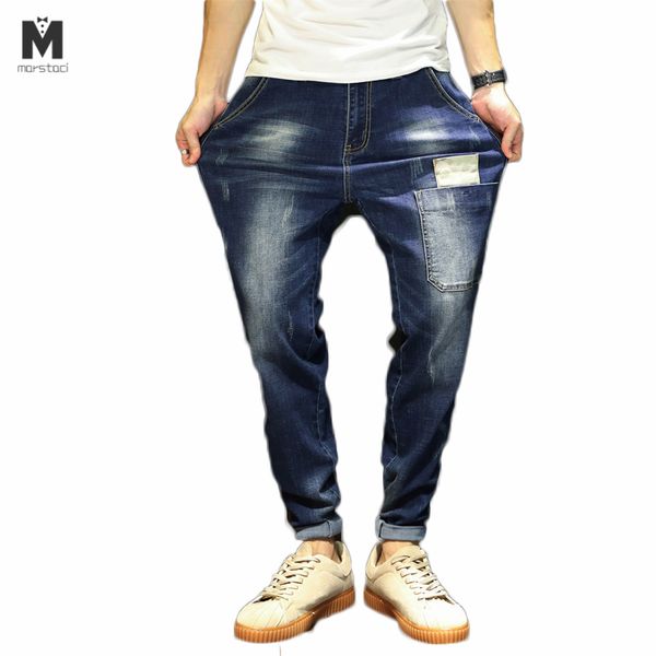 big size men bike jeans 2020 autumn winter new high stretch loose harem pants brand denim trousers male blue black 42 44 46 48
big size men bike jeans 2020 autumn winter new high stretch loose harem pants brand denim trousers male blue black 42 44 46 48