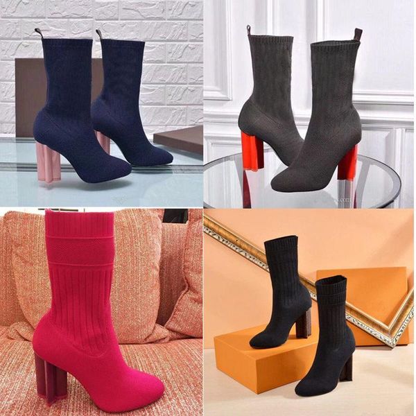 2019 sexy brand women's shoes in autumn and winter Knitted elastic boots Designer Short boots socks boots Large size High-heeled shoes
2019 sexy brand women's shoes in autumn and winter Knitted elastic boots Designer Short boots socks boots Large size High-heeled shoes