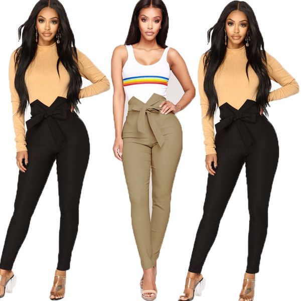 fashion womens striped long pants high waist tie pencil trousers skinny slim leggings casual solid high waisted pants, Black;white
fashion womens striped long pants high waist tie pencil trousers skinny slim leggings casual solid high waisted pants, Black;white
