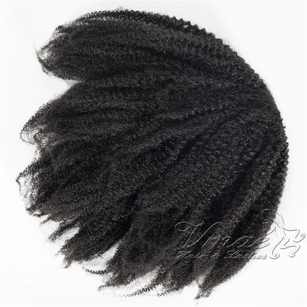 peruvian 4b 4c 12 to 26 inch 120g natural color afro kinky curly horsetail unprocessed virgin remy human hair ponytails, Black
peruvian 4b 4c 12 to 26 inch 120g natural color afro kinky curly horsetail unprocessed virgin remy human hair ponytails, Black
