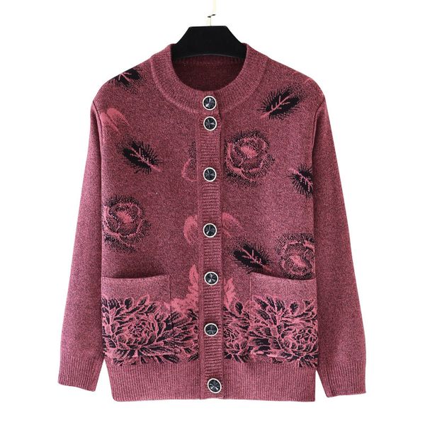 2019 oversized middle-aged wool knitted cardigan sweaters women spring autumn casual print knit jacket harajuku o-neck coat, White;black
2019 oversized middle-aged wool knitted cardigan sweaters women spring autumn casual print knit jacket harajuku o-neck coat, White;black