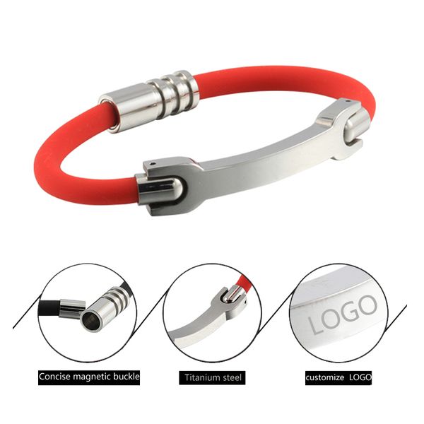 other bracelets silicone energy balance bracelet anion magnetic therapy fashion electrostatic, Golden;silver
other bracelets silicone energy balance bracelet anion magnetic therapy fashion electrostatic, Golden;silver