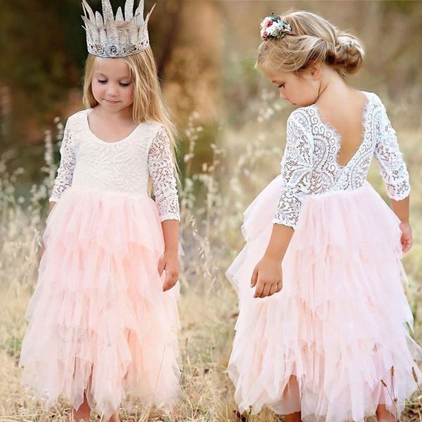 2018 summer girl dresses lace princess backless floral kids dress party birthday ceremony girl bridesmaid vestido menina 3-8year t200624, Red;yellow
2018 summer girl dresses lace princess backless floral kids dress party birthday ceremony girl bridesmaid vestido menina 3-8year t200624, Red;yellow