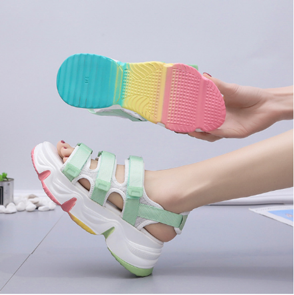 women chunky sandals designers summer beach casual shoes woman white wedges fashion platform sandal ladies 2020, Black
women chunky sandals designers summer beach casual shoes woman white wedges fashion platform sandal ladies 2020, Black