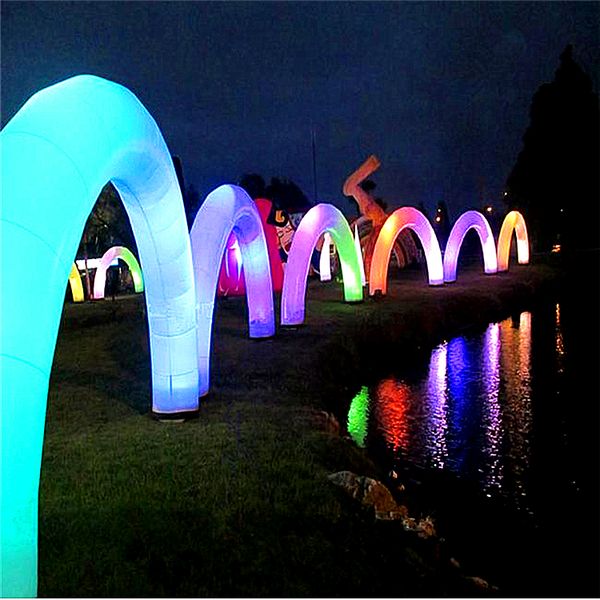 4m high inflatable balloon inflatable arch with led strip for the music party stage event show
4m high inflatable balloon inflatable arch with led strip for the music party stage event show