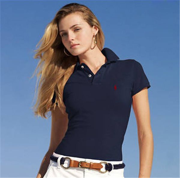 womens polo shirt lapel 100%cotton woman short-sleeved polo femme solid embroidery small horse polos shirt summer clothes camiseta 20ss, White
womens polo shirt lapel 100%cotton woman short-sleeved polo femme solid embroidery small horse polos shirt summer clothes camiseta 20ss, White