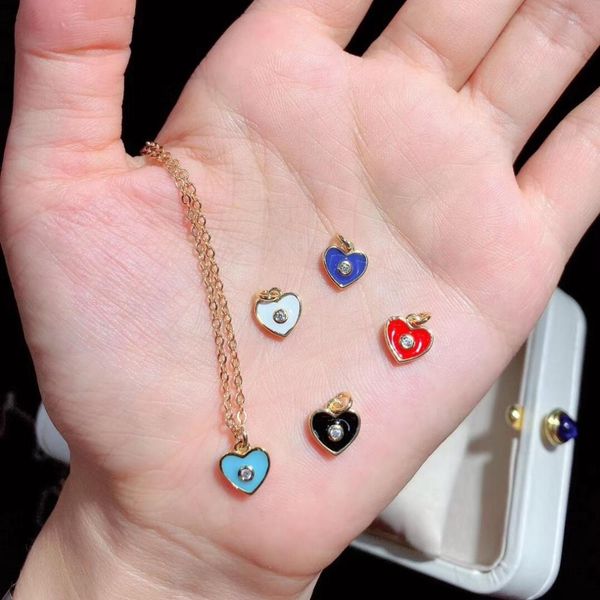 st031 multicolor epoxy necklace heart shape with cubic zirconia necklace heart fashion jewelry for women, Silver
st031 multicolor epoxy necklace heart shape with cubic zirconia necklace heart fashion jewelry for women, Silver