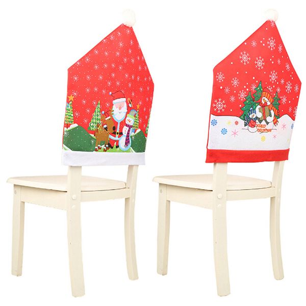 1pcs christmas decoration santa claus red hat chair back cover for home party holiday christmas dinner table decoration
1pcs christmas decoration santa claus red hat chair back cover for home party holiday christmas dinner table decoration