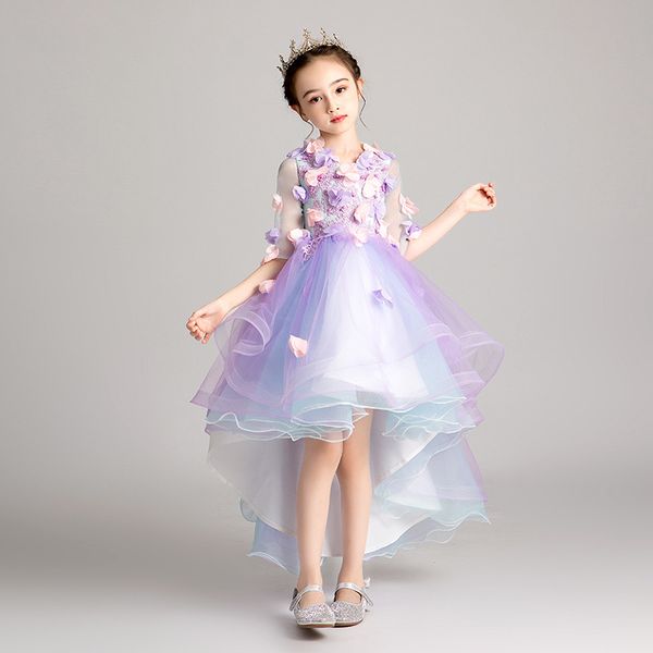 little kids baby cute florals v-collar birthday holiday party ceremony tail prom dress children infant princess dress clothes, Red;yellow
little kids baby cute florals v-collar birthday holiday party ceremony tail prom dress children infant princess dress clothes, Red;yellow