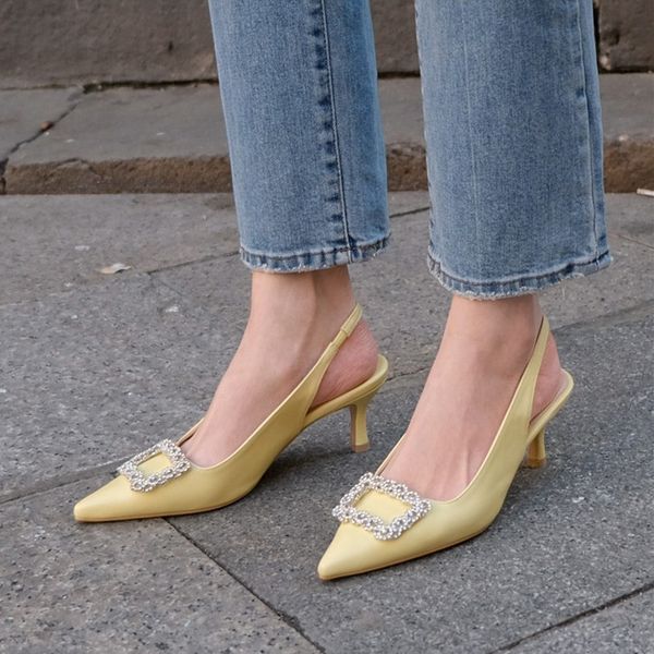 laasimi summer wedding women slingback pumps ladies thin heel wrap toes shoes woman shallow with crystal sandalias mujer 2020, Black
laasimi summer wedding women slingback pumps ladies thin heel wrap toes shoes woman shallow with crystal sandalias mujer 2020, Black