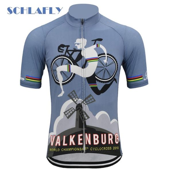 racing jackets valkenburg cycling jersey short sleeve bike wear drop blue road clothing schlafly top, Black;red
racing jackets valkenburg cycling jersey short sleeve bike wear drop blue road clothing schlafly top, Black;red