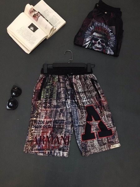 wholesale new summer shorts fashion designer quick-drying shorts printed beach pants men's men's swimming shorts loose version, White;black
wholesale new summer shorts fashion designer quick-drying shorts printed beach pants men's men's swimming shorts loose version, White;black