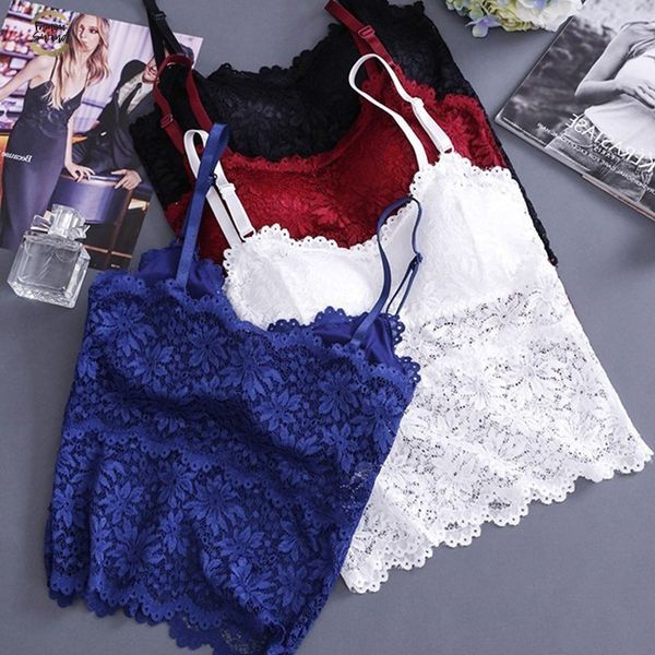bra women lingerie floral lace bralette padded wireless bras plus size underwear women seamless bra push up, Red;black
bra women lingerie floral lace bralette padded wireless bras plus size underwear women seamless bra push up, Red;black