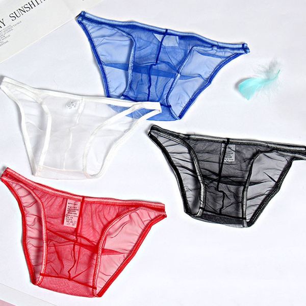 4 pcs - new ladies briefs transparent breathable underwear panties mesh gauze ultra-thin solid color, Black;pink
4 pcs - new ladies briefs transparent breathable underwear panties mesh gauze ultra-thin solid color, Black;pink