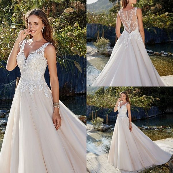 bohemian lace wedding dresses eddy k 2019 v neck applique beads sweep train boho wedding dress bridal gowns vestido de novia, White
bohemian lace wedding dresses eddy k 2019 v neck applique beads sweep train boho wedding dress bridal gowns vestido de novia, White