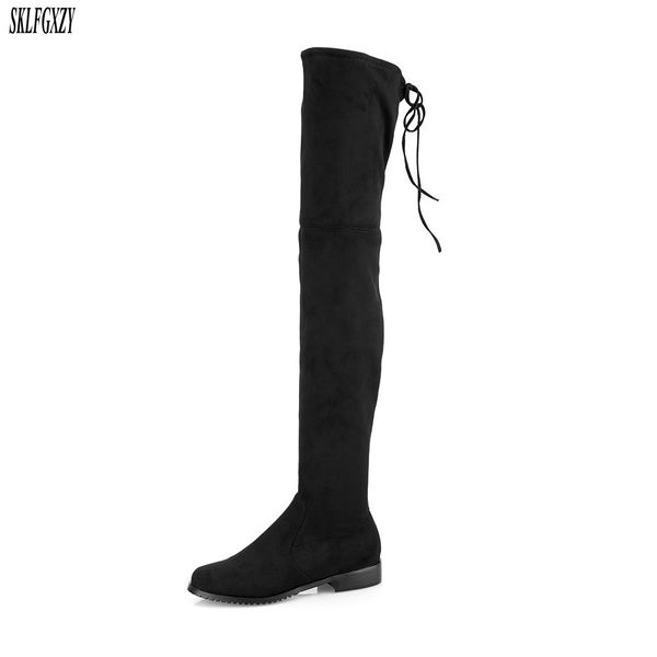 new autumn ladies over-the-knee boots comfortable women's boots european fashion women's shoes size 34-43, Black
new autumn ladies over-the-knee boots comfortable women's boots european fashion women's shoes size 34-43, Black