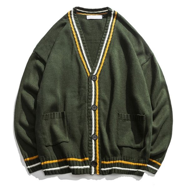 knit sweaters men/women 2019 hip hop cardigan sweater v-neck male fashion streetwear loose clothing q0296, White;black
knit sweaters men/women 2019 hip hop cardigan sweater v-neck male fashion streetwear loose clothing q0296, White;black