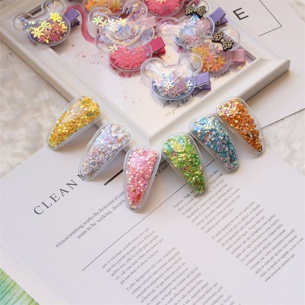 2pc sweet girls sequin quicksand side hair clips super fairy spring hairpin hair grips accessories headwear, Slivery;white
2pc sweet girls sequin quicksand side hair clips super fairy spring hairpin hair grips accessories headwear, Slivery;white