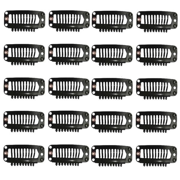 20pcs hair extension snap clips wig grips medium remy clip in 32mm black hair extensions synthetic
20pcs hair extension snap clips wig grips medium remy clip in 32mm black hair extensions synthetic