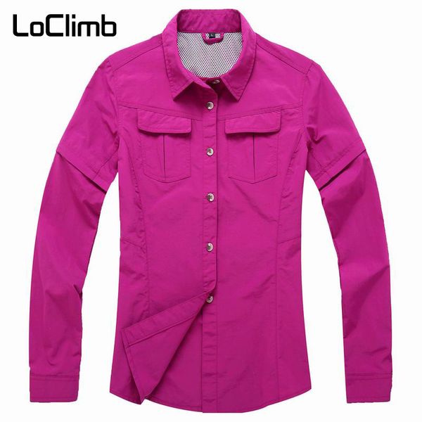 loclimb removable quick dry hiking shirt women 2018 summer breathable camping trekking oudoor sport short sleeve shirts,aw032, Gray;blue
loclimb removable quick dry hiking shirt women 2018 summer breathable camping trekking oudoor sport short sleeve shirts,aw032, Gray;blue