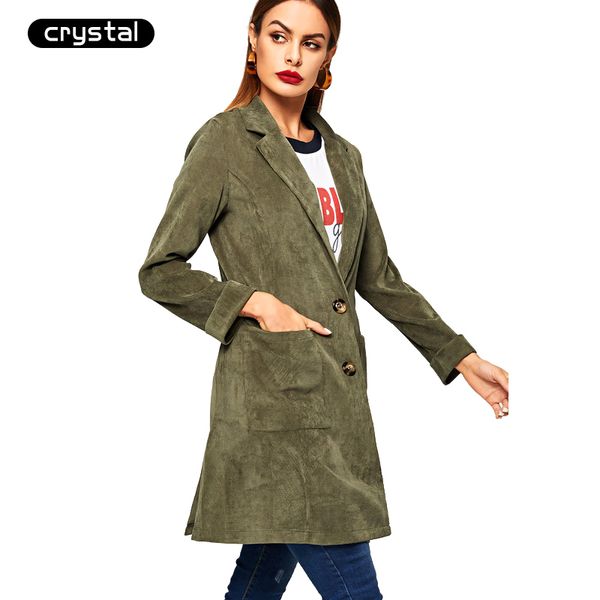 spring women's long jacket collar harajuku women's double pocket long windbreaker jacket latest style in 2019, Tan;black
spring women's long jacket collar harajuku women's double pocket long windbreaker jacket latest style in 2019, Tan;black