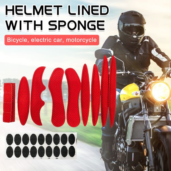new cycle helmet foam pads padding kits for bicycle stick anti-collision lining sponge protection with viscose
new cycle helmet foam pads padding kits for bicycle stick anti-collision lining sponge protection with viscose