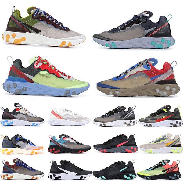 Cheap React Element 87 Undercover Running Shoes Sail Light Bone Blue Chill Solar Anthracite Black Designer Sports Sneakers Without box
Cheap React Element 87 Undercover Running Shoes Sail Light Bone Blue Chill Solar Anthracite Black Designer Sports Sneakers Without box