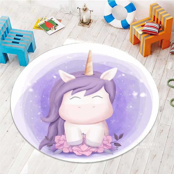 else purple little unicorn horses girls 3d pattern print anti slip back round carpets area rug for kids baby children room
else purple little unicorn horses girls 3d pattern print anti slip back round carpets area rug for kids baby children room