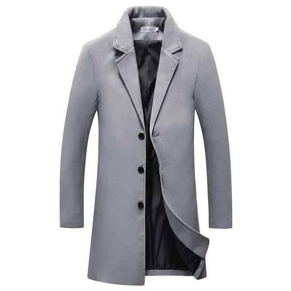 mrmt 2019 brand men's jackets woolen coat medium length self-cultivation overcoat for male windbreaker outer wear clothing, Black
mrmt 2019 brand men's jackets woolen coat medium length self-cultivation overcoat for male windbreaker outer wear clothing, Black