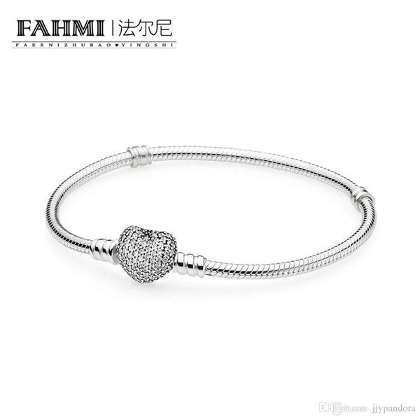 fahmi 100% 925 sterling silver 1:1 original temperament authentic 590727cz charm basic bracelet suitable diy beaded women jewelry, Black
fahmi 100% 925 sterling silver 1:1 original temperament authentic 590727cz charm basic bracelet suitable diy beaded women jewelry, Black