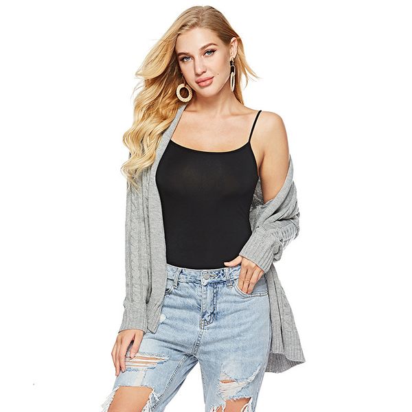 women simple solid casual cardigan v neck long sleeve sweater coat autumn winter ladies knitting outwear 2020 manteau femme, White;black
women simple solid casual cardigan v neck long sleeve sweater coat autumn winter ladies knitting outwear 2020 manteau femme, White;black