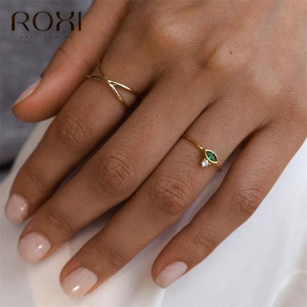 roxi 925 sterling silver rings for women horse eye green stone wedding rings minimalist thin dainty crystal ring finger jewelry, Golden;silver
roxi 925 sterling silver rings for women horse eye green stone wedding rings minimalist thin dainty crystal ring finger jewelry, Golden;silver