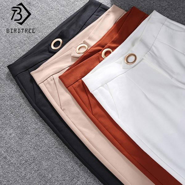 women's pants & capris 2021 spring office lady button pockets ankle-length fashion straight pencil female bottoms b01416o, Black;white
women's pants & capris 2021 spring office lady button pockets ankle-length fashion straight pencil female bottoms b01416o, Black;white