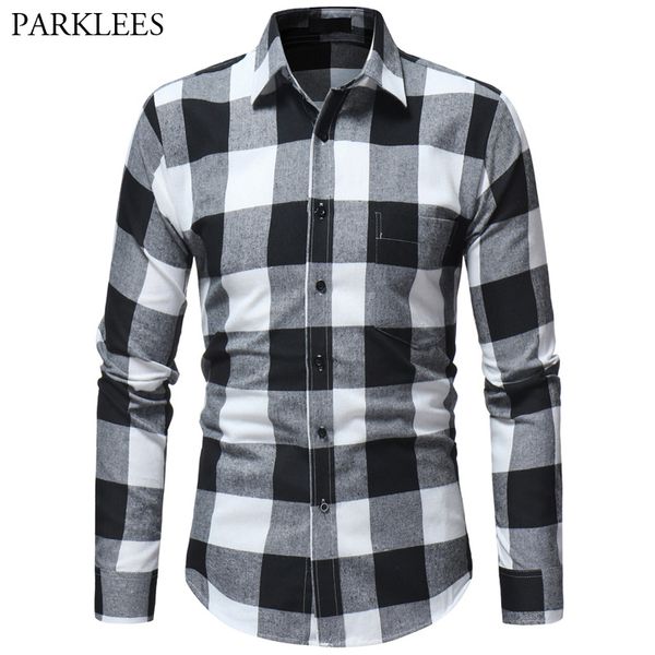 mens flannel plaid shirts classic white and black cotton checked dress shirt men brand casual long sleeve formal business blouse, White;black
mens flannel plaid shirts classic white and black cotton checked dress shirt men brand casual long sleeve formal business blouse, White;black