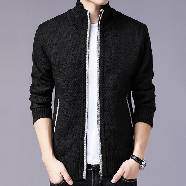 ledingsen mens black sweater cardigan autumn winter warm cashmere zipper fleece sweaters man casual knitwear plus size xxxl, White;black
ledingsen mens black sweater cardigan autumn winter warm cashmere zipper fleece sweaters man casual knitwear plus size xxxl, White;black