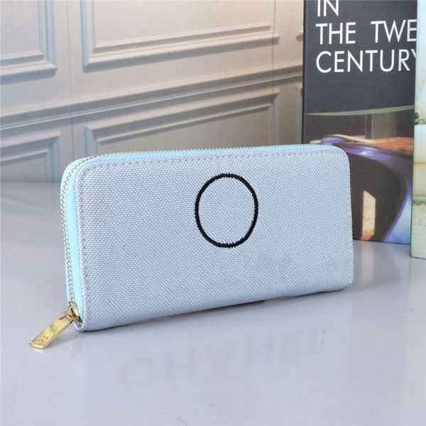 long wallet female solid color card bag new nylon canvas wallet coin purse clutch bag fashion girl mobile phone bag, Brown;gray 
long wallet female solid color card bag new nylon canvas wallet coin purse clutch bag fashion girl mobile phone bag, Brown;gray