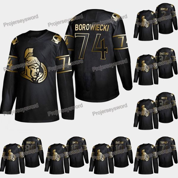 Ottawa Senators Mark Borowiecki 2019 Golden Edition Jersey Zack Smith Chris Tierney Christian Jaros Colin White Dylan DeMelo Ben Harpur
Ottawa Senators Mark Borowiecki 2019 Golden Edition Jersey Zack Smith Chris Tierney Christian Jaros Colin White Dylan DeMelo Ben Harpur