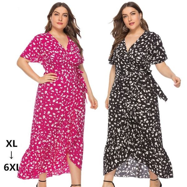 plus size dresses for women 4xl 5xl 6xl new beach long summer dress elegant v neck chiffon party dress night robe longue boheme, Black;gray
plus size dresses for women 4xl 5xl 6xl new beach long summer dress elegant v neck chiffon party dress night robe longue boheme, Black;gray